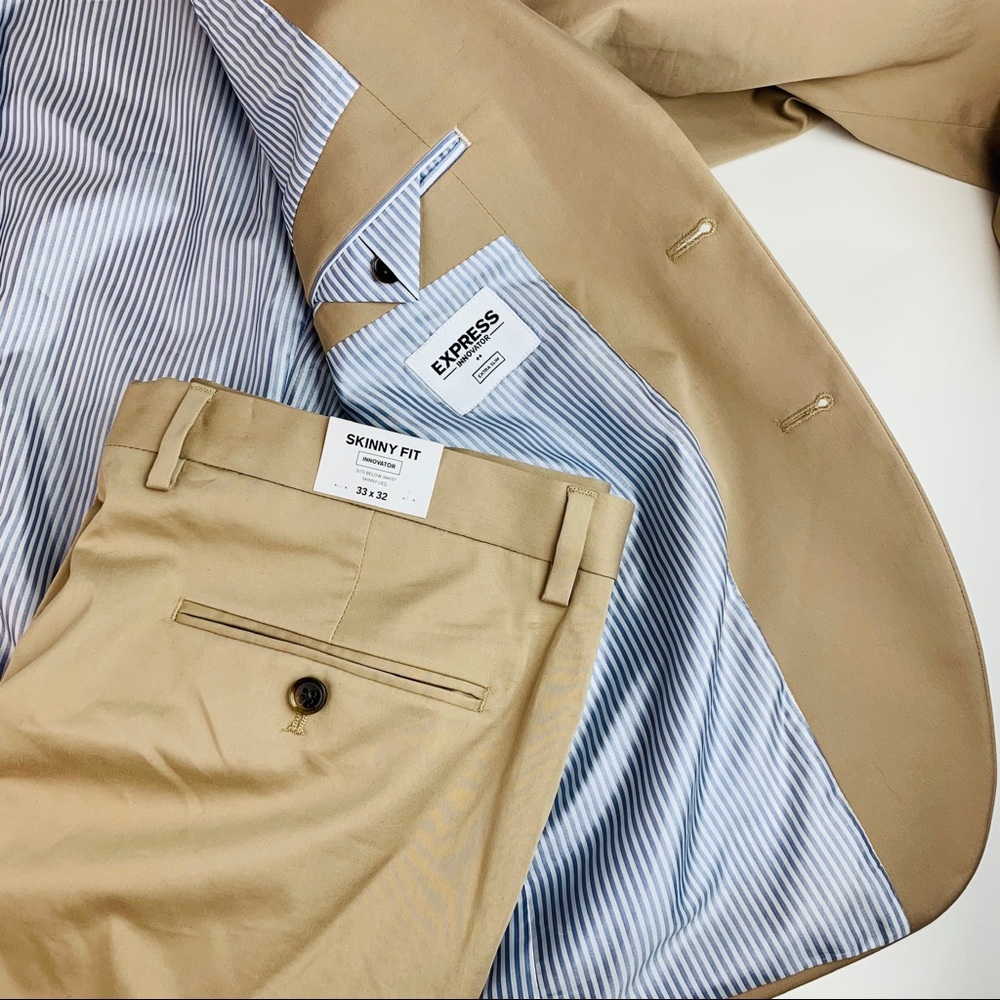 Express Innovator Two Piece Suit Extra Slim/Skinny